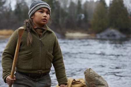 Young Saul standing by the river